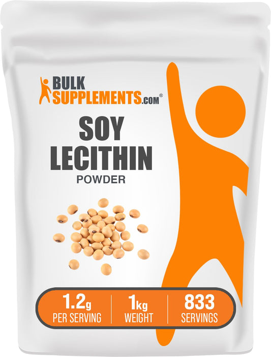BulkSupplements Soy Lecithin Powder 35.27
