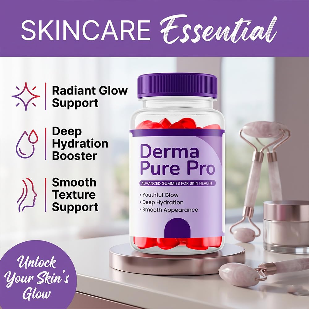 SPRESSO Derma Pure Supplement Gummies for Daily Wellness, 60 Gummies