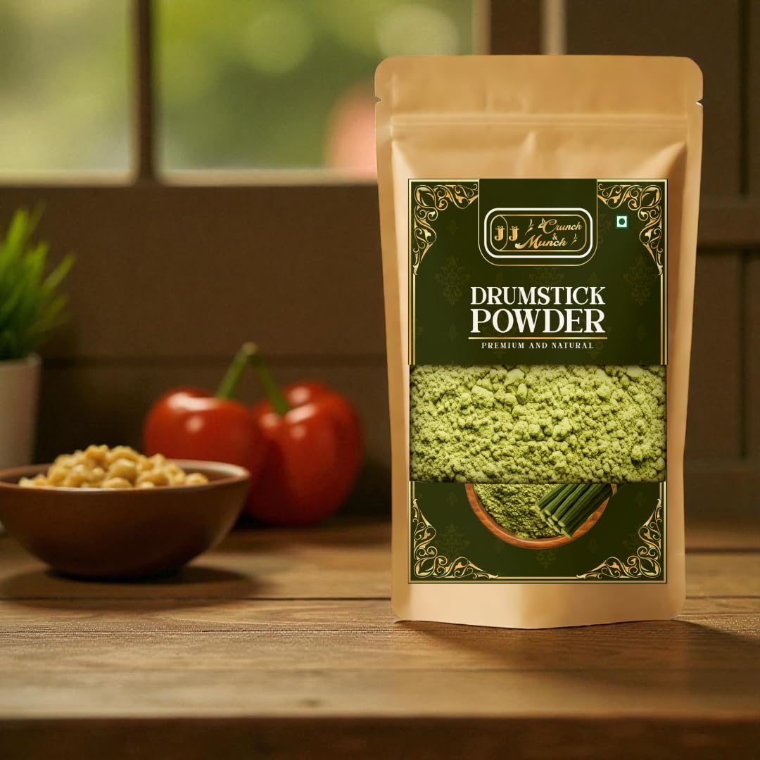 J J crunch N munch Drumstick Green Premium Natural Food Seasoning Powder 1.3 Pound (Pack of 1)