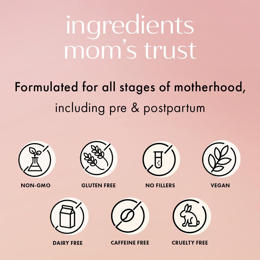 Boobie Brands Relax Mom Pregnancy & Postpartum Stress Support for Women Capsule 60