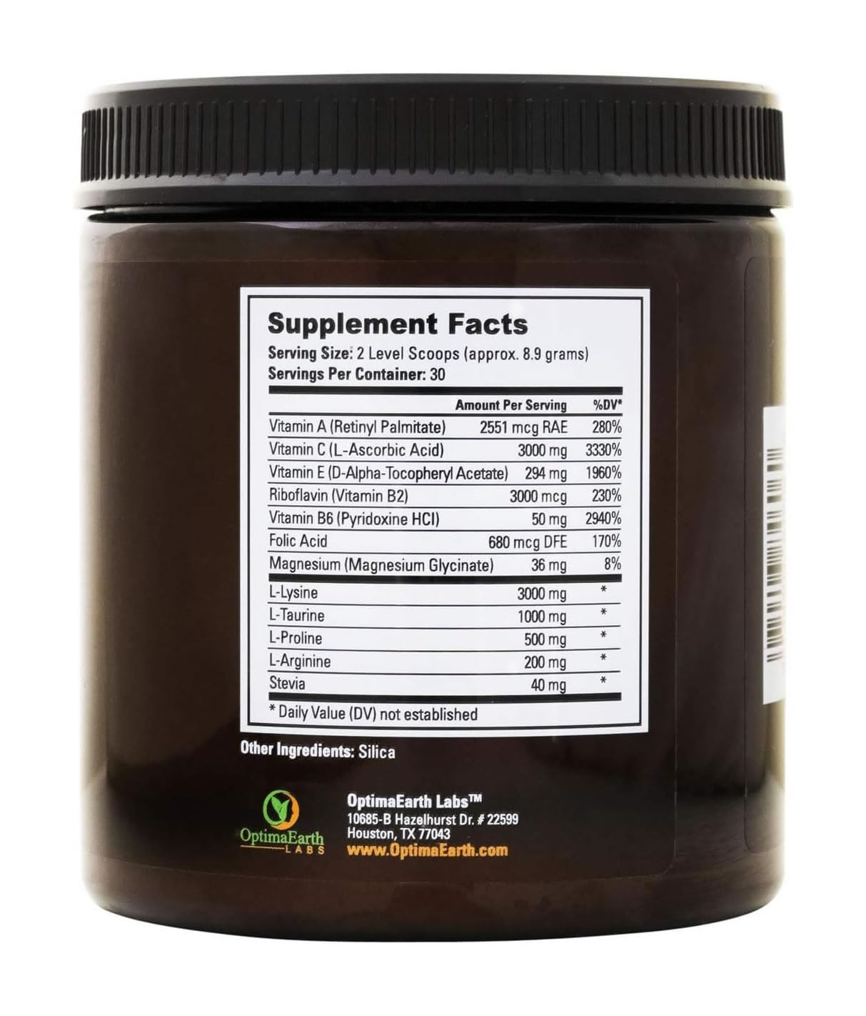 OptimaEarth Labs Optima Heart Powder 9.41 oz