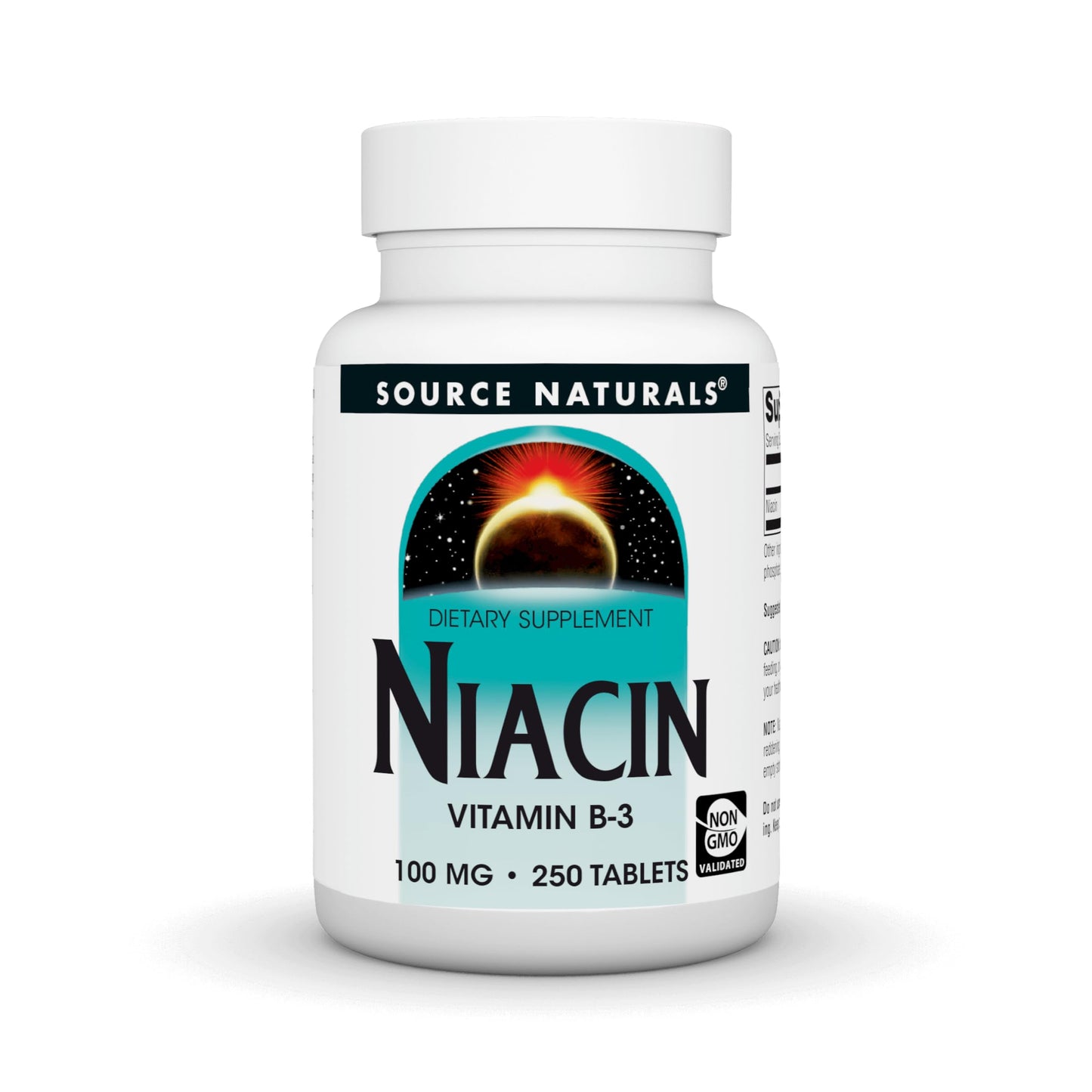 Source Naturals Niacin, Vitamin B-3 250 Tablets