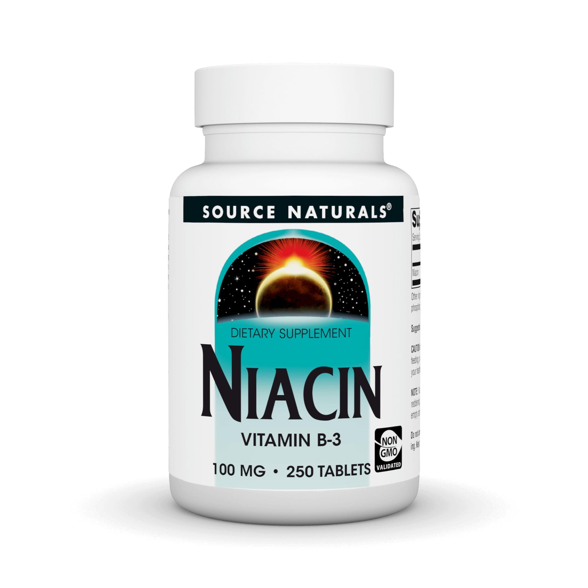 Source Naturals Niacin, Vitamin B-3 250 Tablets