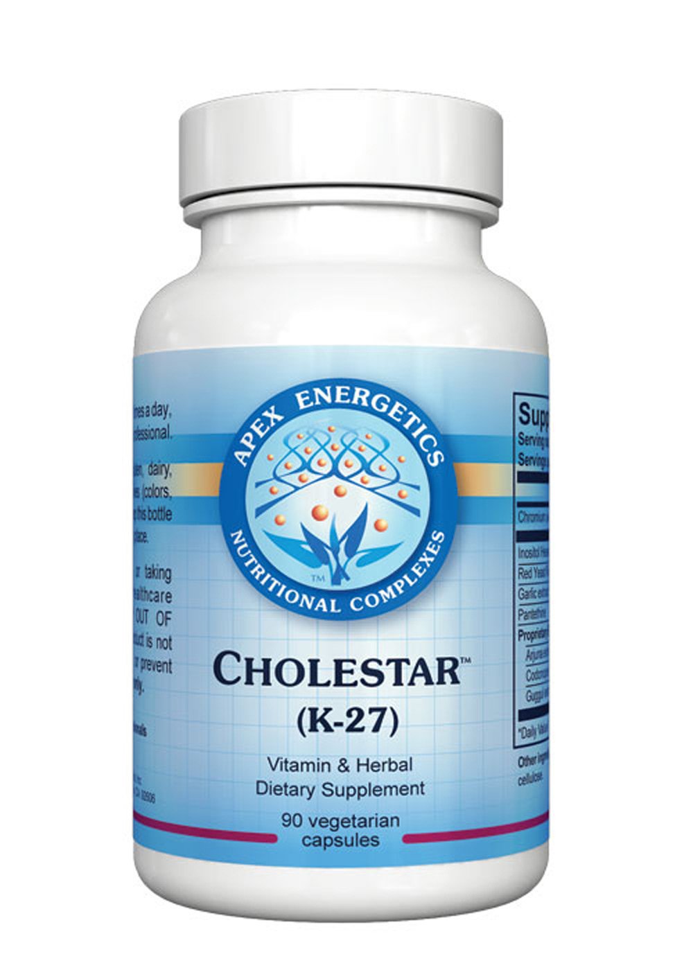 Apex Energetics K-27 Cholestar Capsule 90 Count