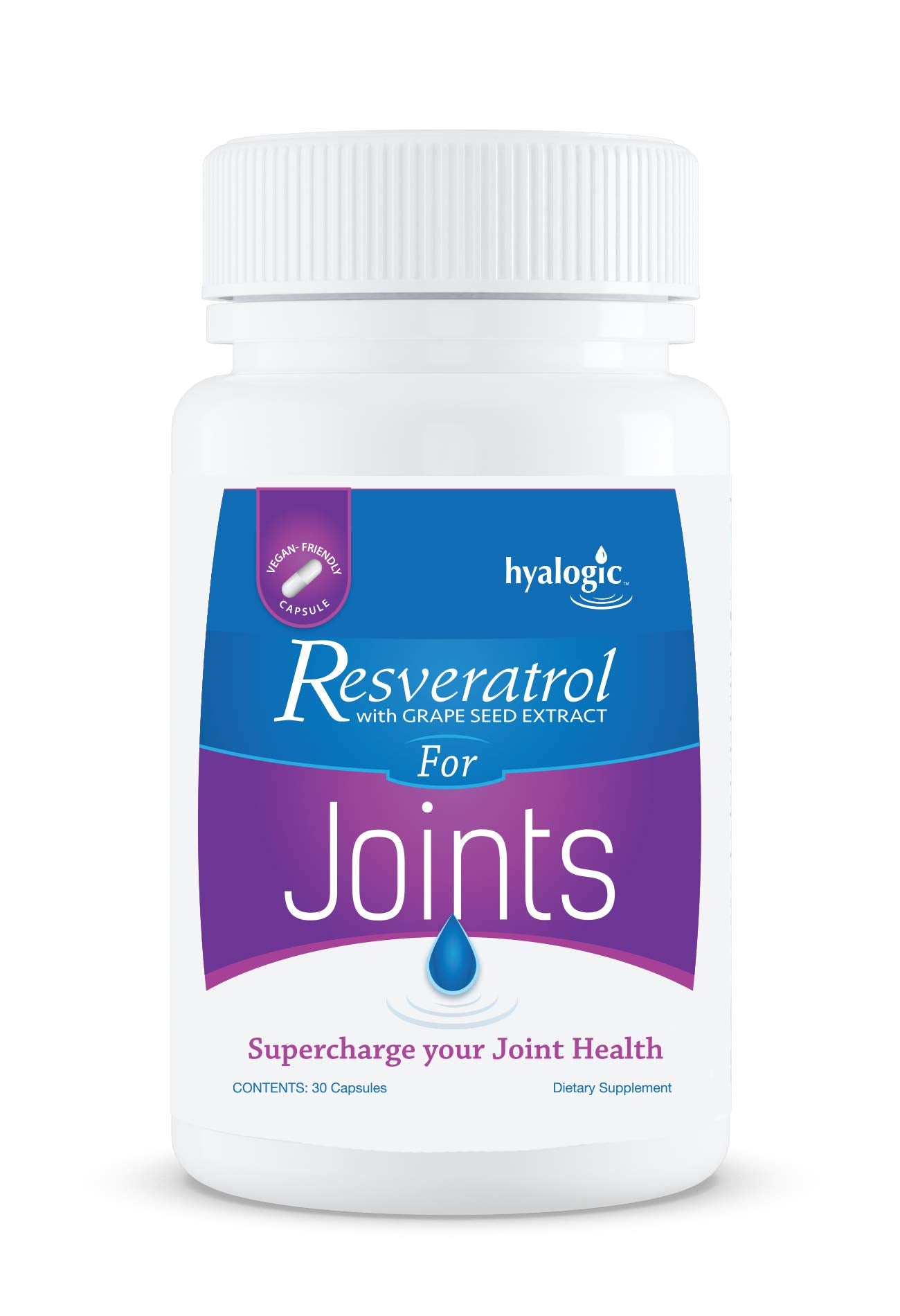 Hyalogic Resveratrol 30 Capsules