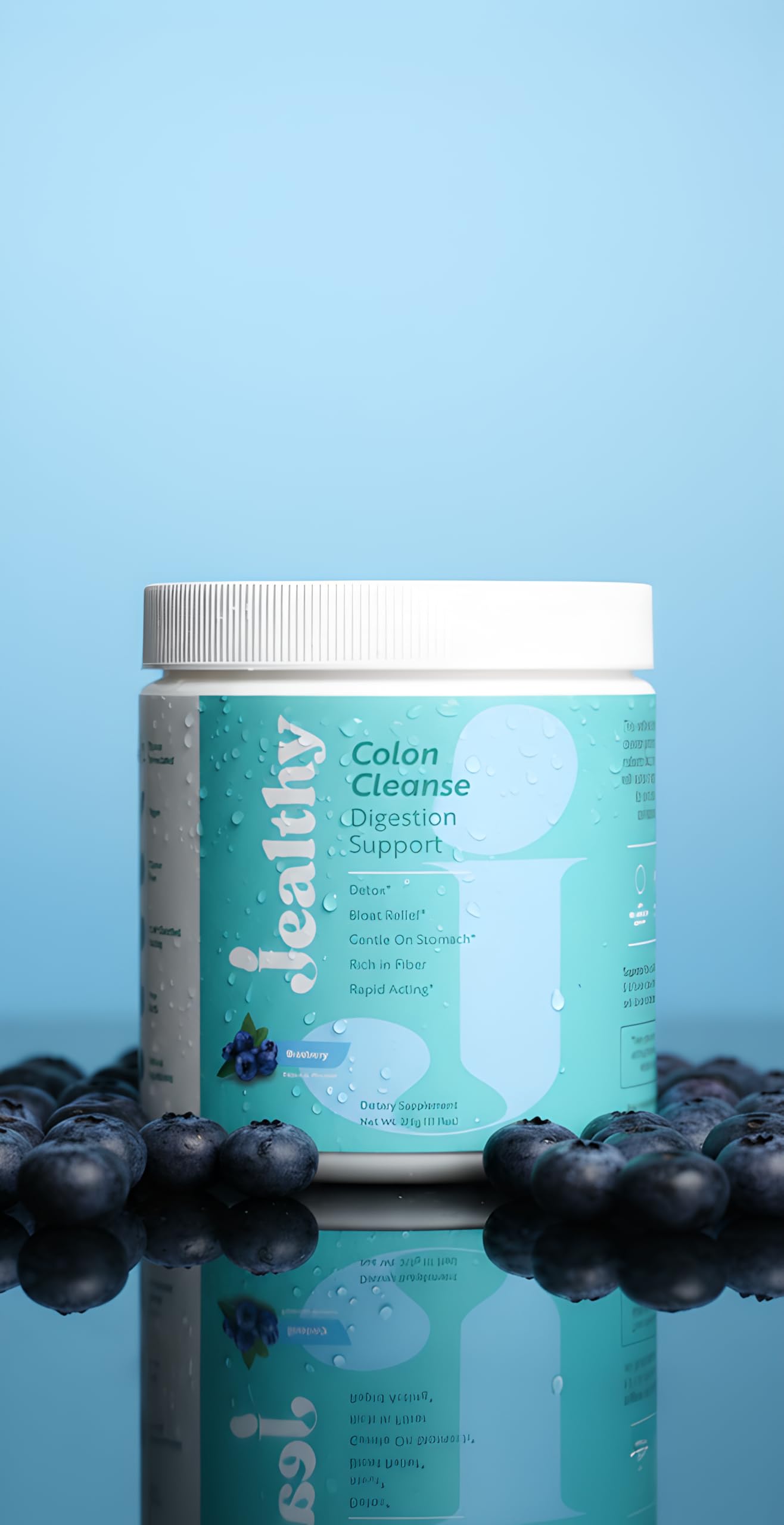 Jealthy Colon Cleanse Powder Supplement, 11.11 Ounce