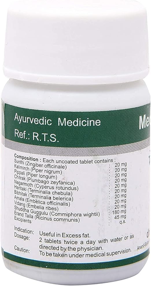 Generic Dhanvantari Medohar Guggulu Capsule, 240 Capsules