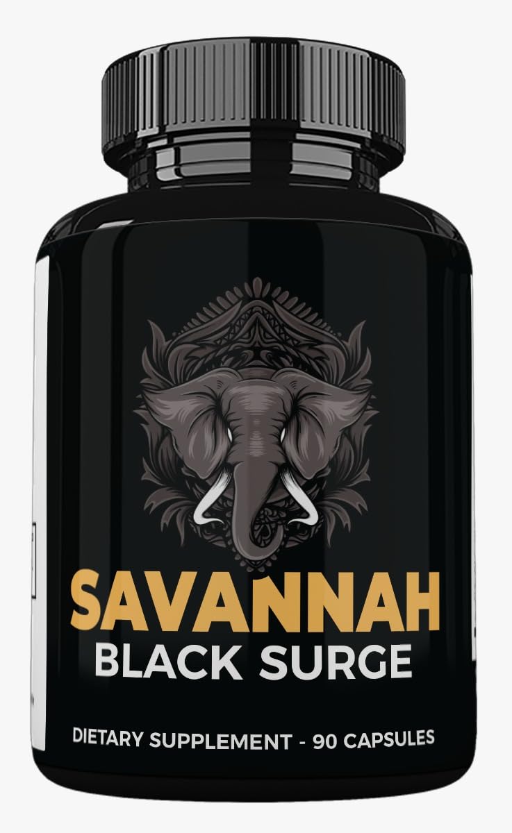 Zonata Savannah Black Surge Capsule, 90 Count