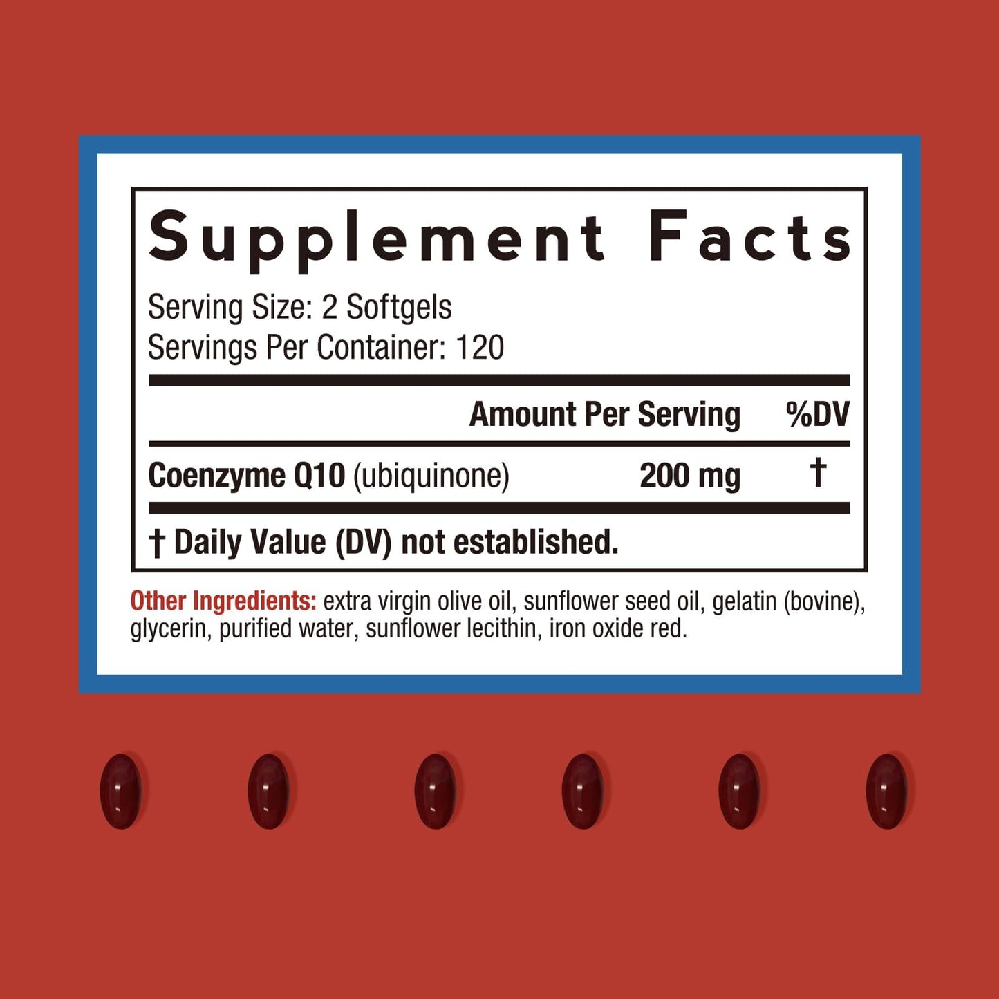 Doctor's Recipes CoQ10 200mg Softgels, 240 Count