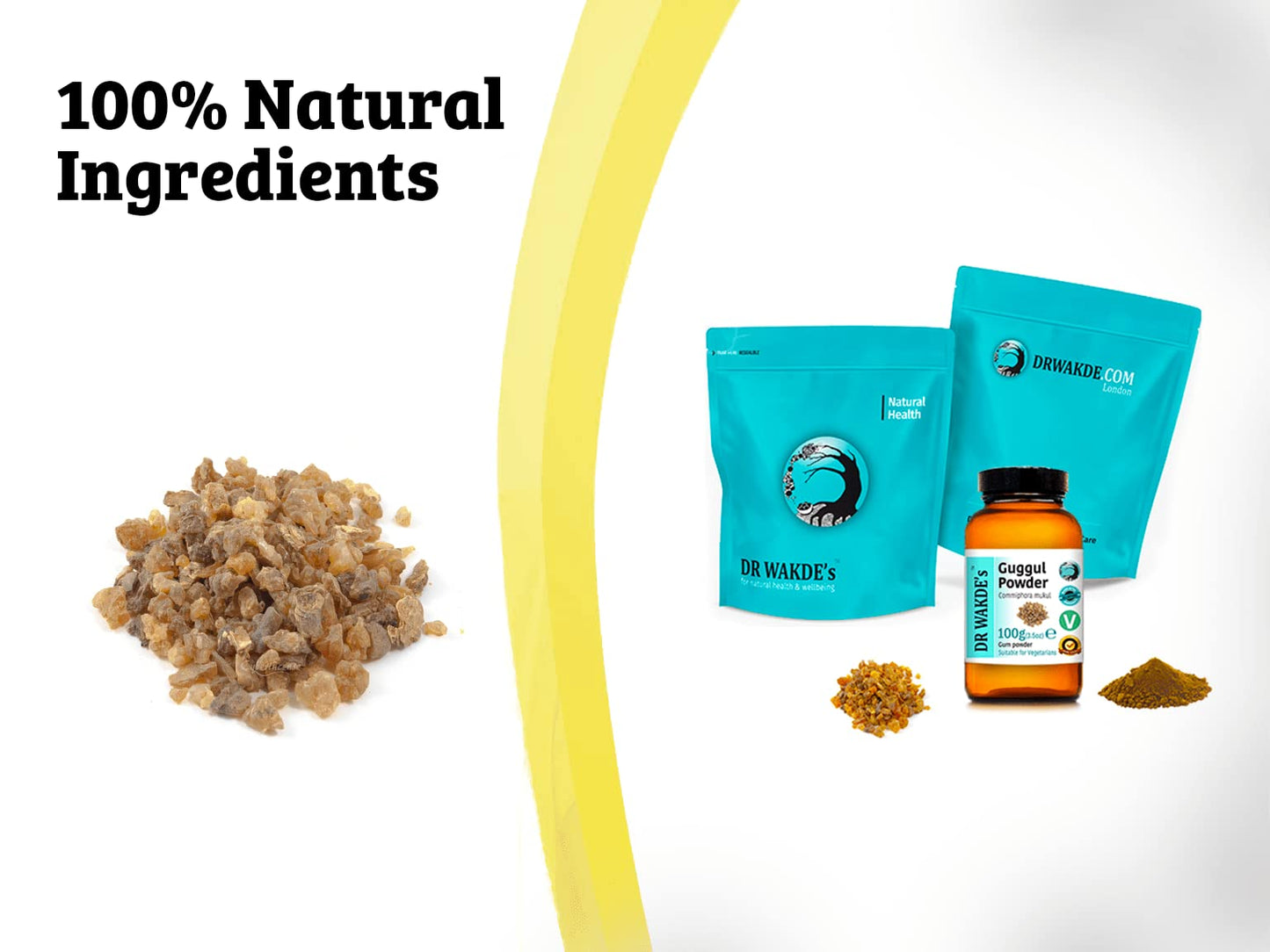 DR WAKDE's Guggul Powder 3.5274 oz