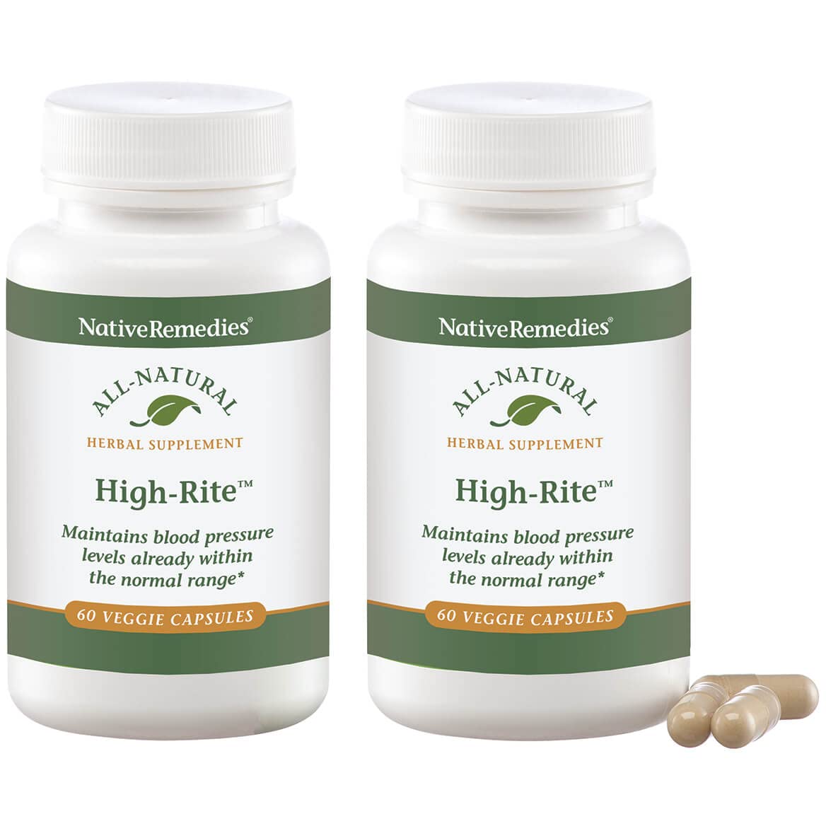 Native Remedies High-Rite Veggie Cap Capsule 1 Count