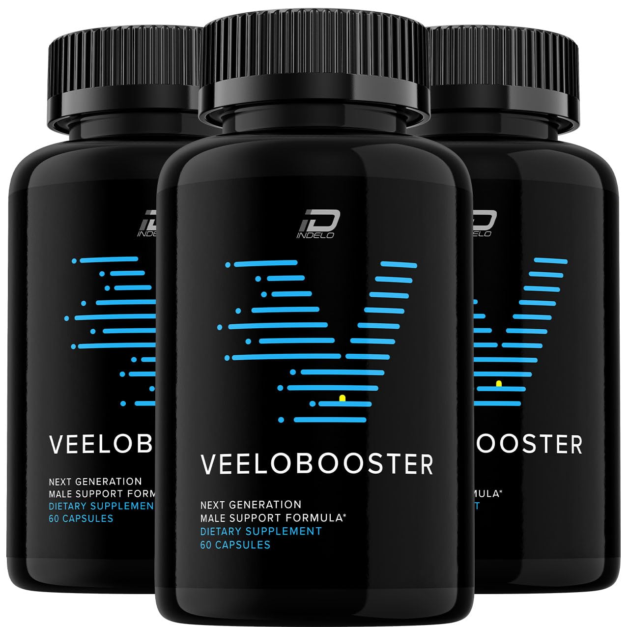 Indelo VeeloBooster Next Generation Male Support Capsules, 180 Capsules