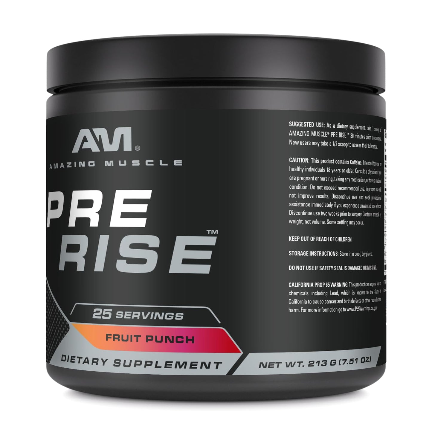 Amazing Muscle Pre Rise Powder 1 Ounce