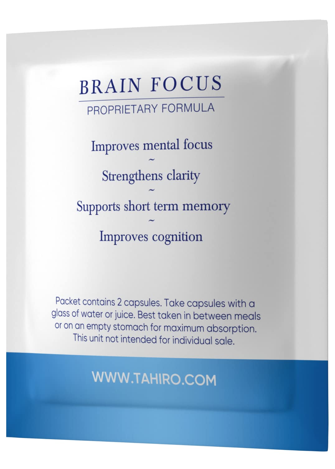 TAHIRO Brain Focus Supplement Capsule 56 Count
