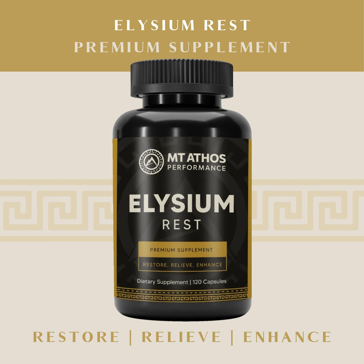 Mt. Athos Performance Elysium Rest Capsules 120