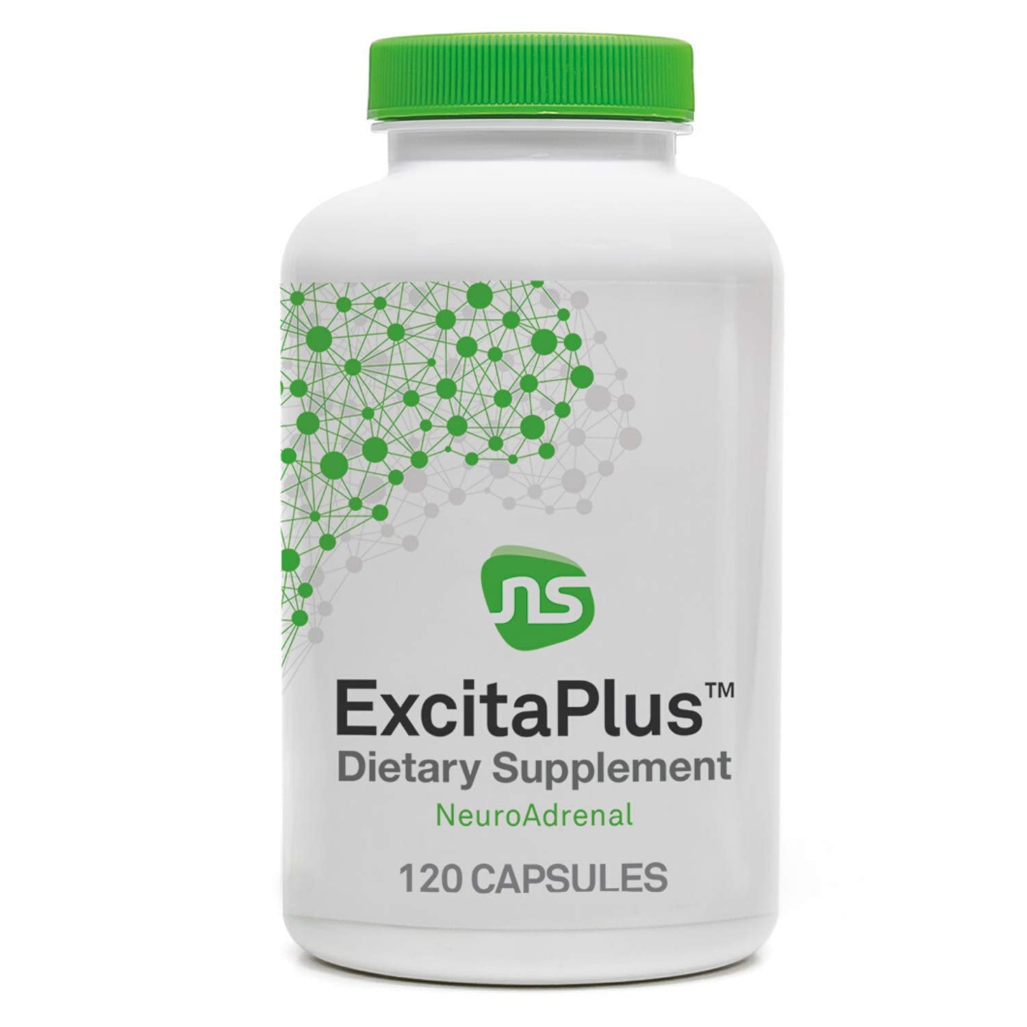 NeuroScience ExcitaPlus Adrenal Support Capsules, 120 Capsules