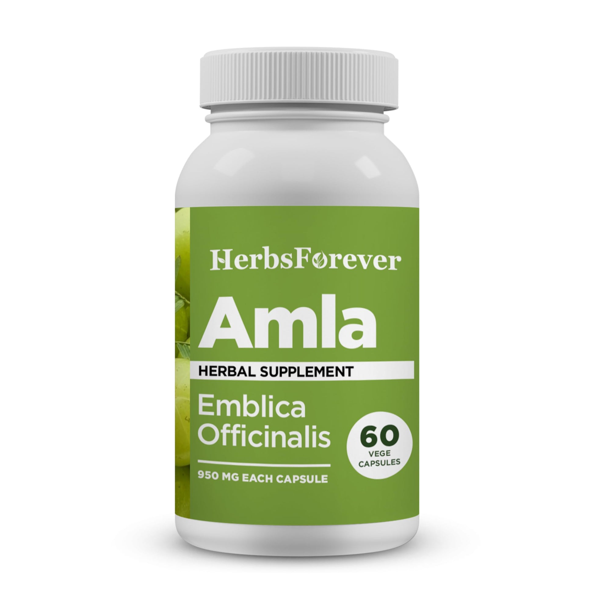 Herbsforever Amla (Indian Gooseberry) Vitamin C Capsule 60 Veg Capsules