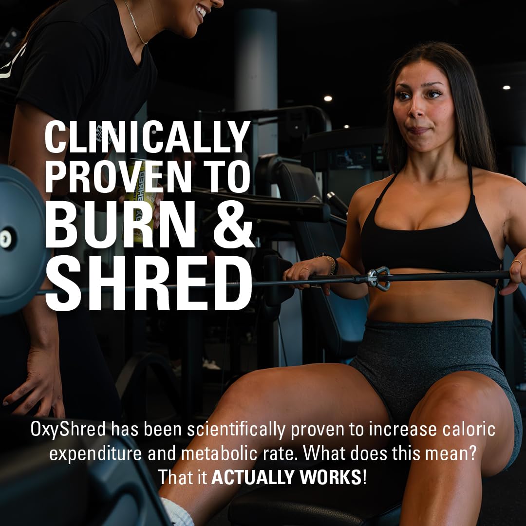EHP Labs OxyShred Thermogenic Fat Burner - Pre-Workout Powder 11.2