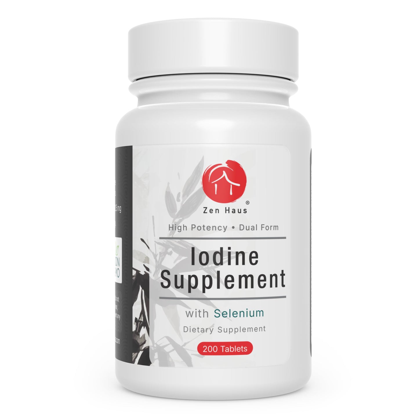 Zen Haus 12.5 mg Iodine with Selenium (as Selenomethionine) and More Tablets, 200 Count