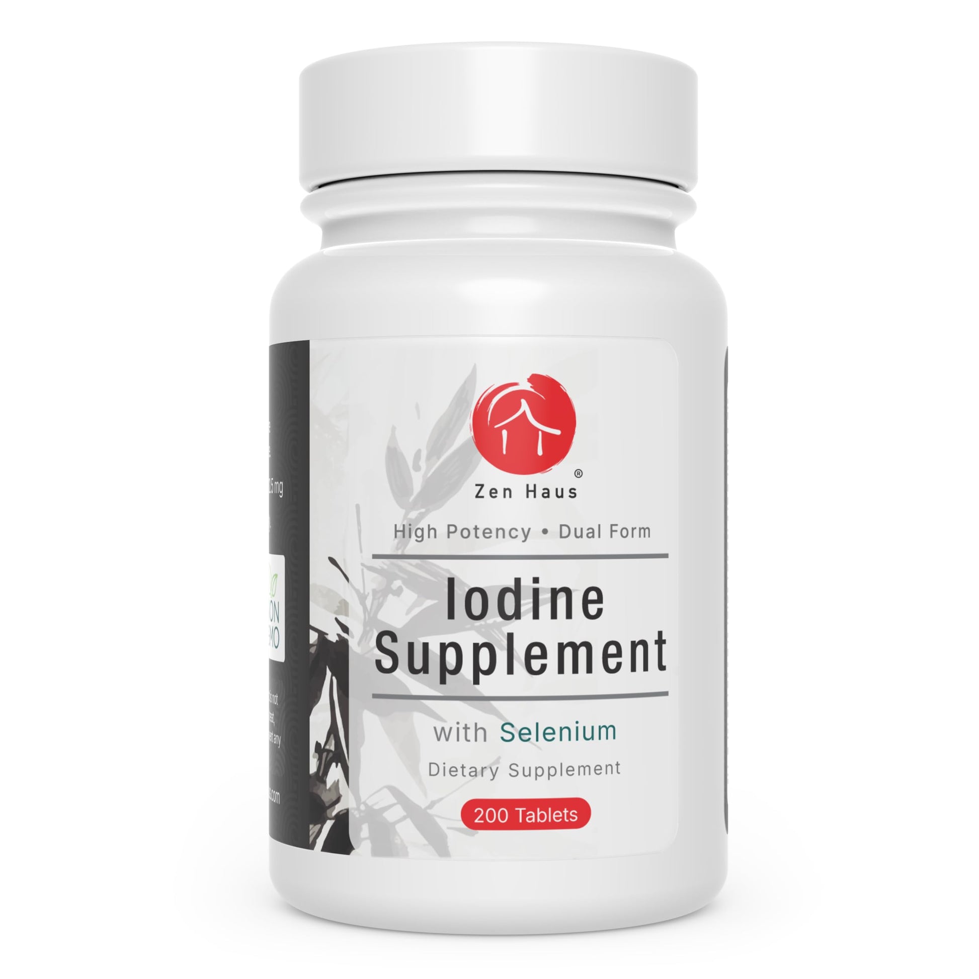 Zen Haus 12.5 mg Iodine with Selenium (as Selenomethionine) and More Tablets, 200 Count
