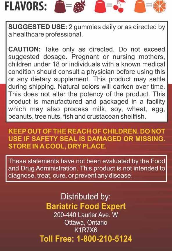 Bariatric Food Expert Multivitamin Gummies, 1 Count