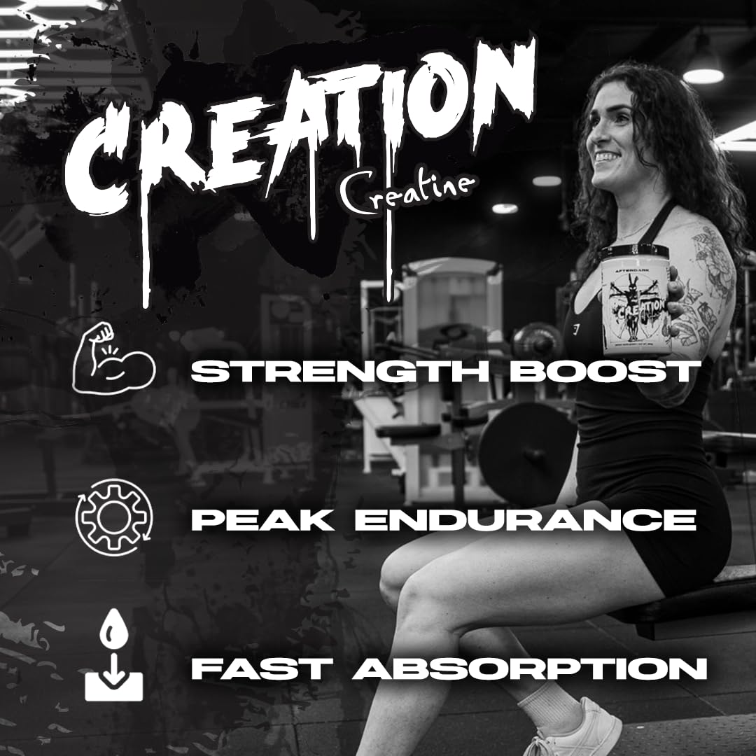 AFTERDARK Creatine + HMB Powder, 1.06 lb
