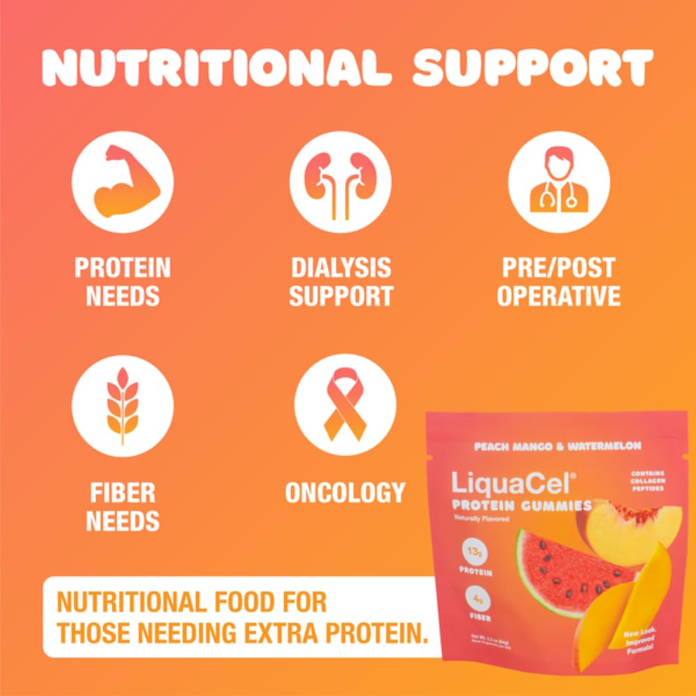 LiquaCel Protein Gummies Gummy 120 Count