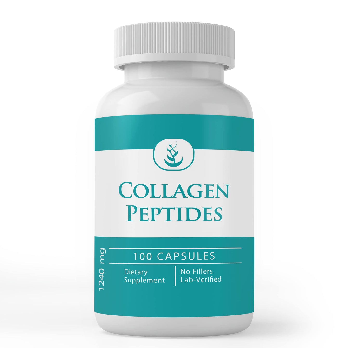 PURE ORIGINAL INGREDIENTS Collagen Peptide Capsules 100 Count