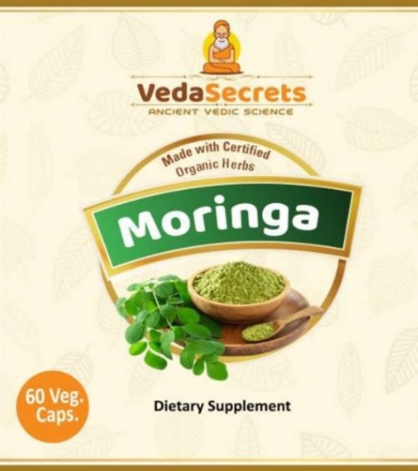 VedaSecrets Moringa Capsules 60 Count