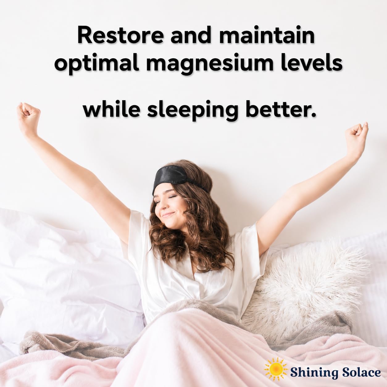 Shining Solace Magnesium Glycinate Sleep Stack Capsule 60 Count