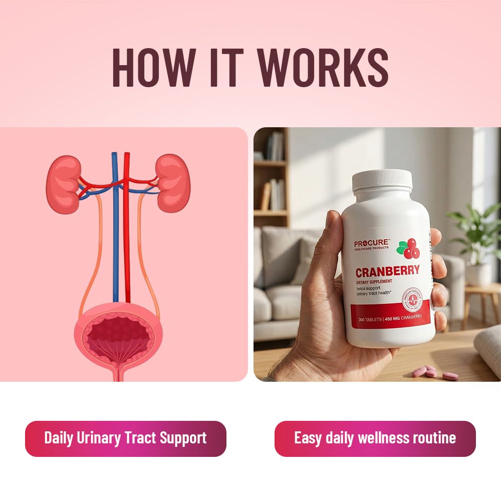 ProCure Cranberry Tablets 450mg, 300 Tablets