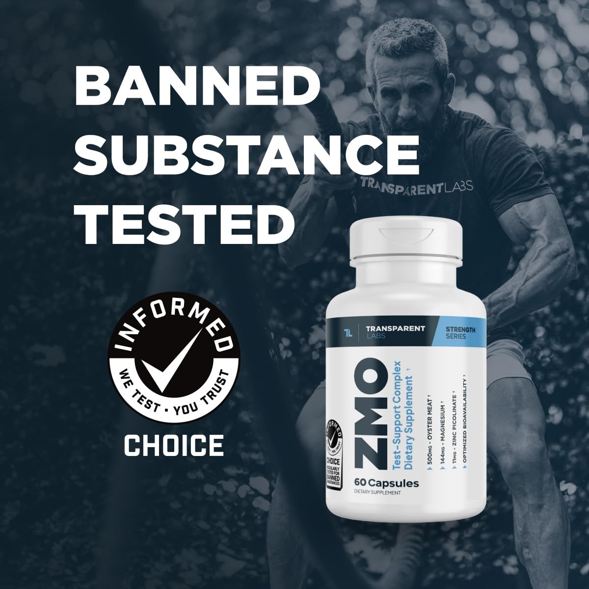 Transparent Labs ZMO Muscle Builder Capsule, 60 Count