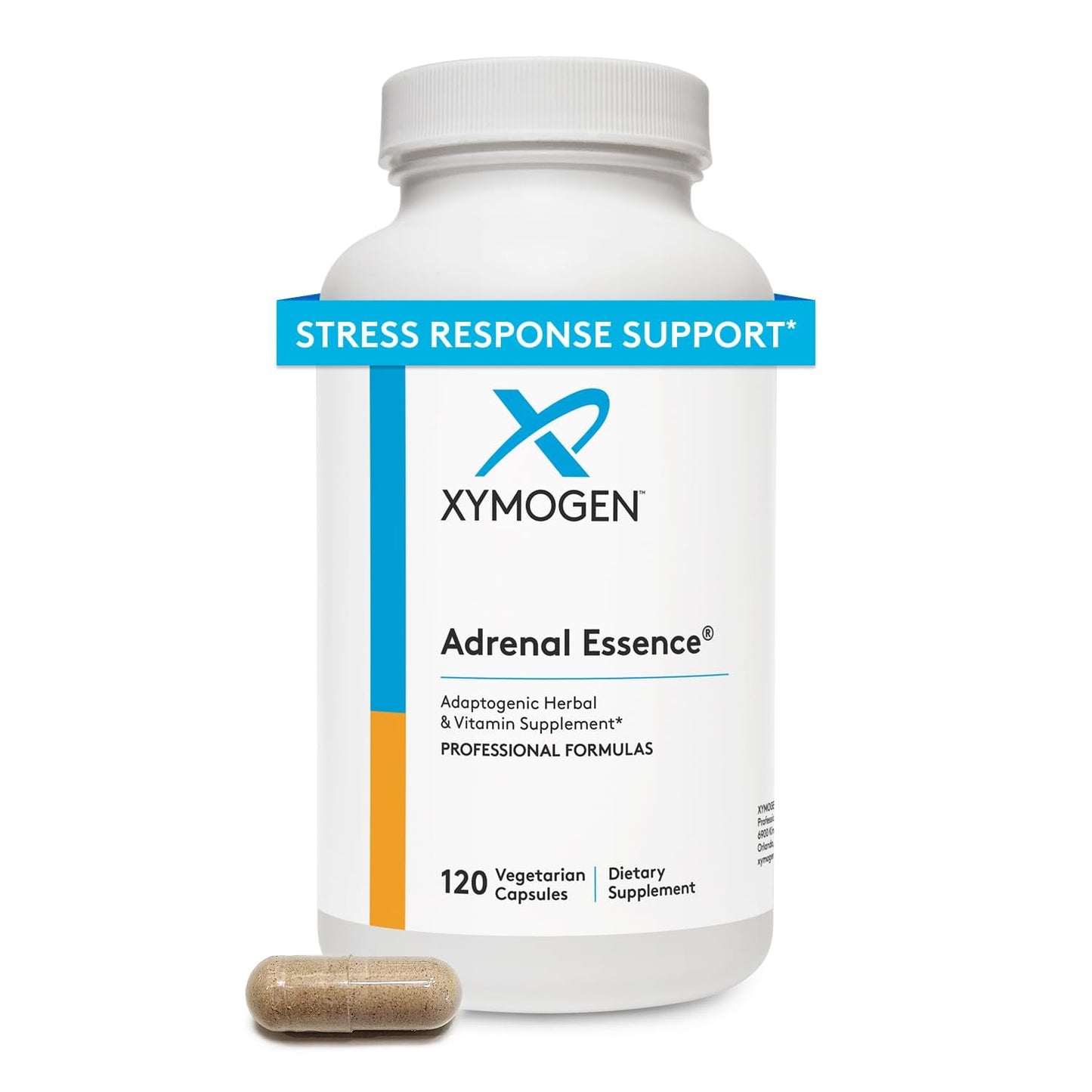 XYMOGEN Adrenal Essence Adrenal Support Capsules 120 Capsules