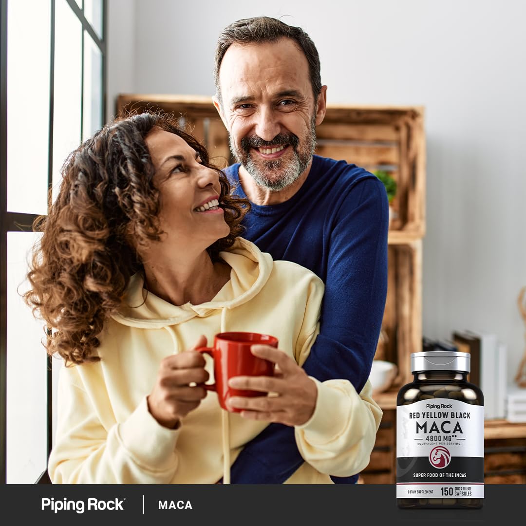Piping Rock Maca Root Capsules 150 Capsules