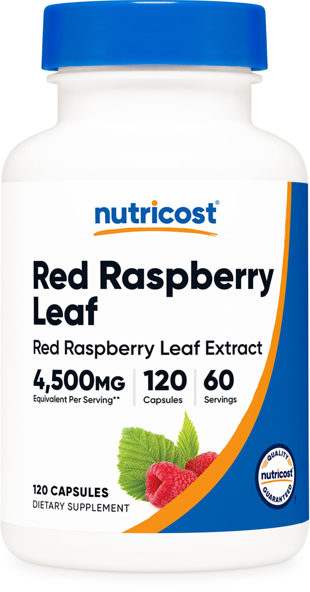 Nutricost Red Raspberry Leaf Extract Capsule 120 Count