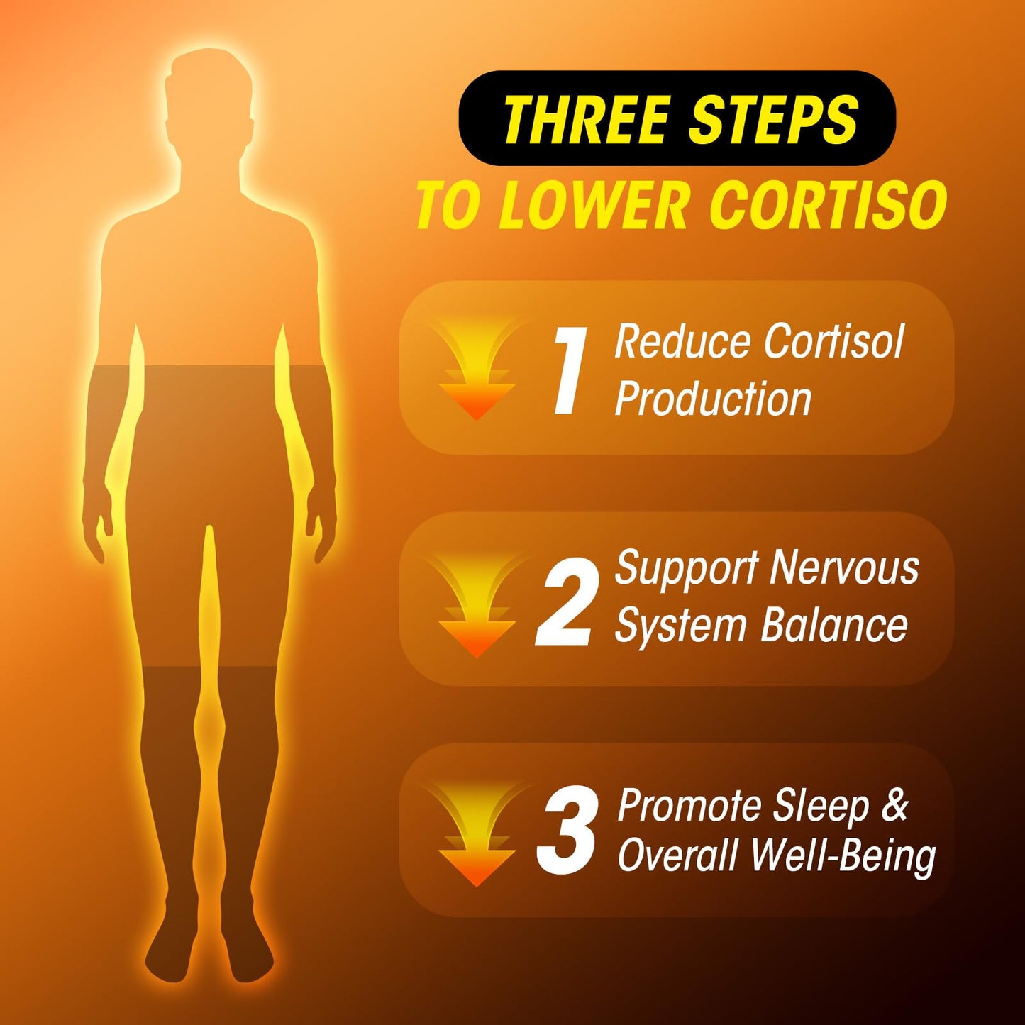 Efioist Cortisol Supplement for Women & Men, 25-in-1 Cortisol Reducer, Cortisol Manager with Ashwagandha, Rhodiola Rosea, L-Theanine, 90 Capsules
