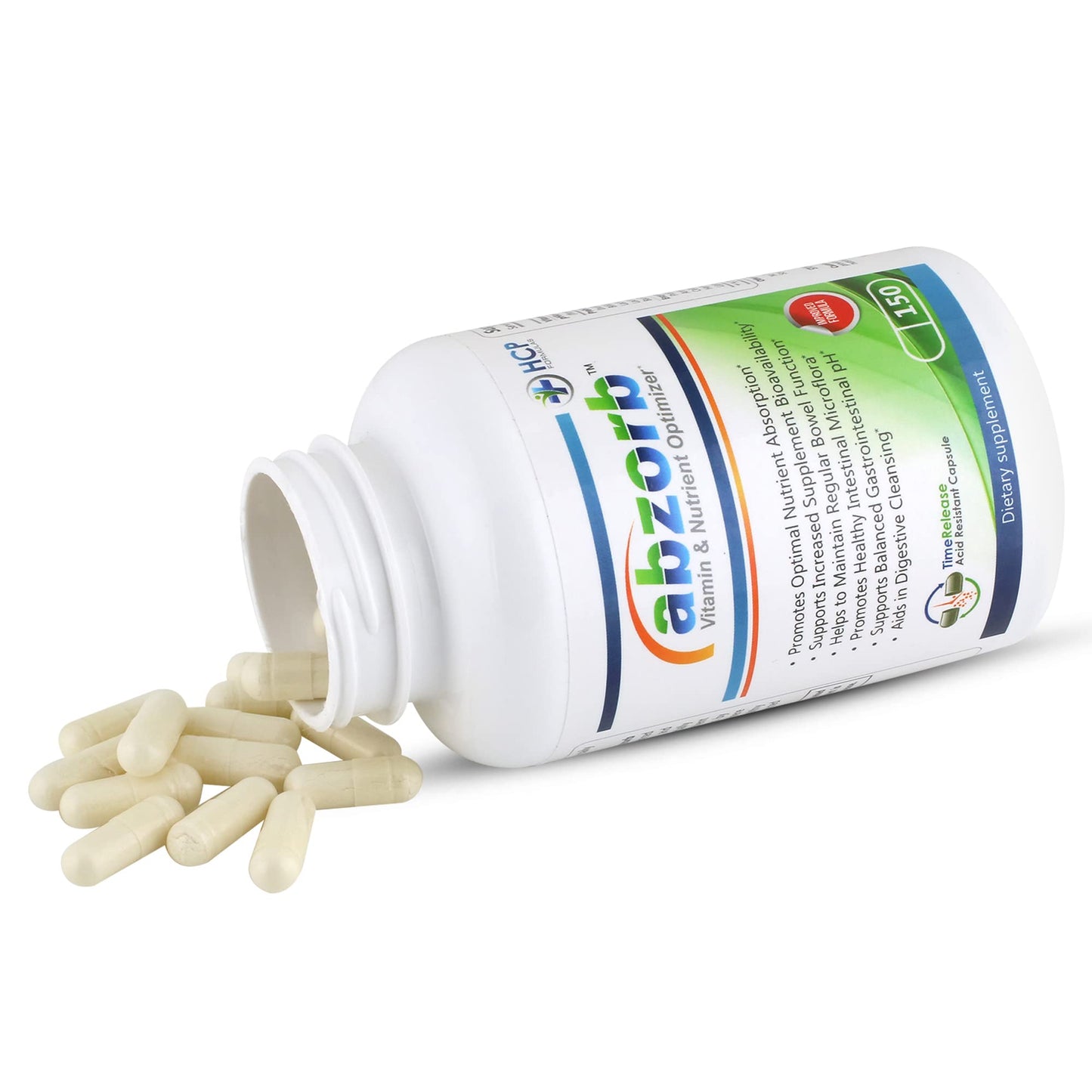HCP Formulas Abzorb Capsule 150 Capsules