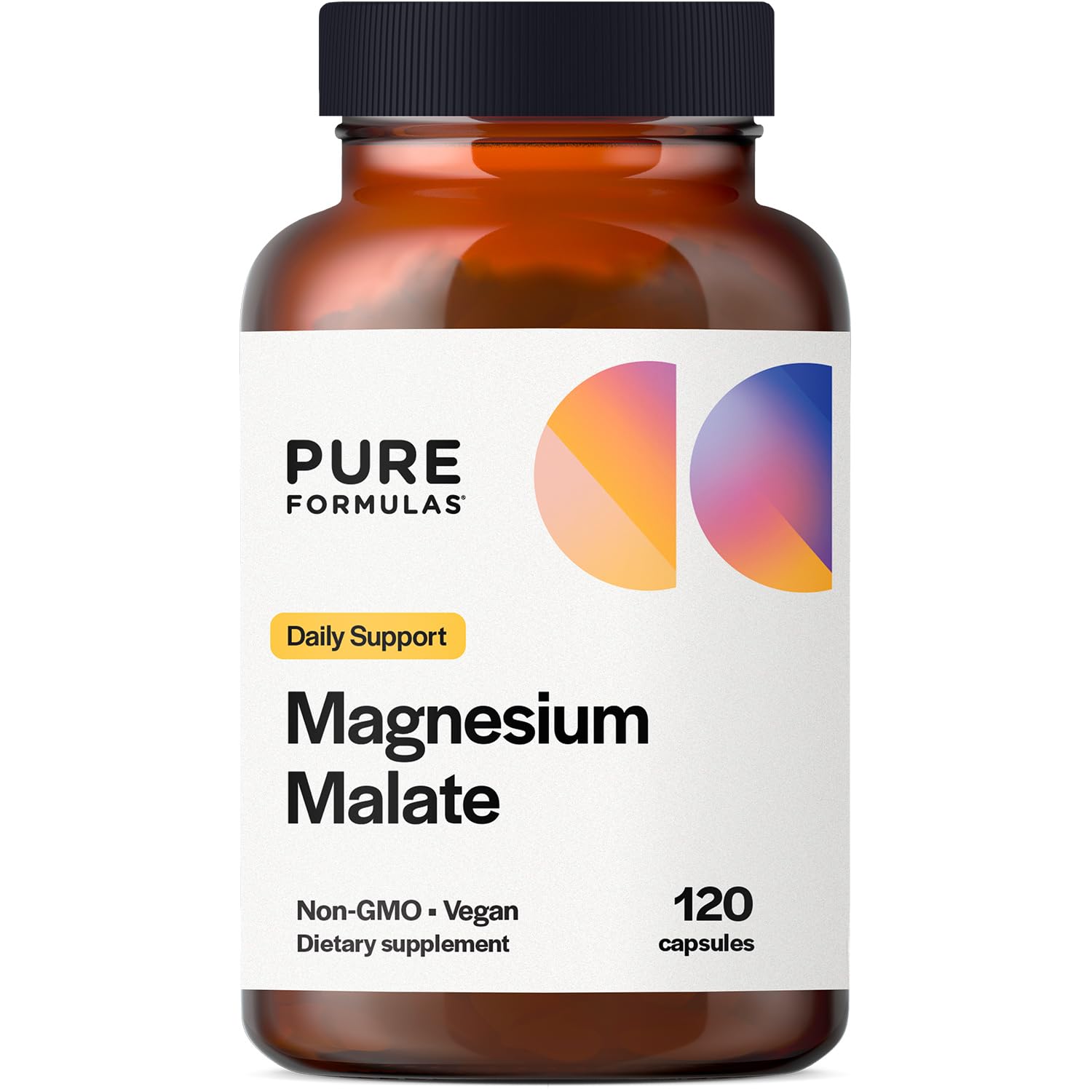 PureFormulas Magnesium Malate Capsules 120 Capsules