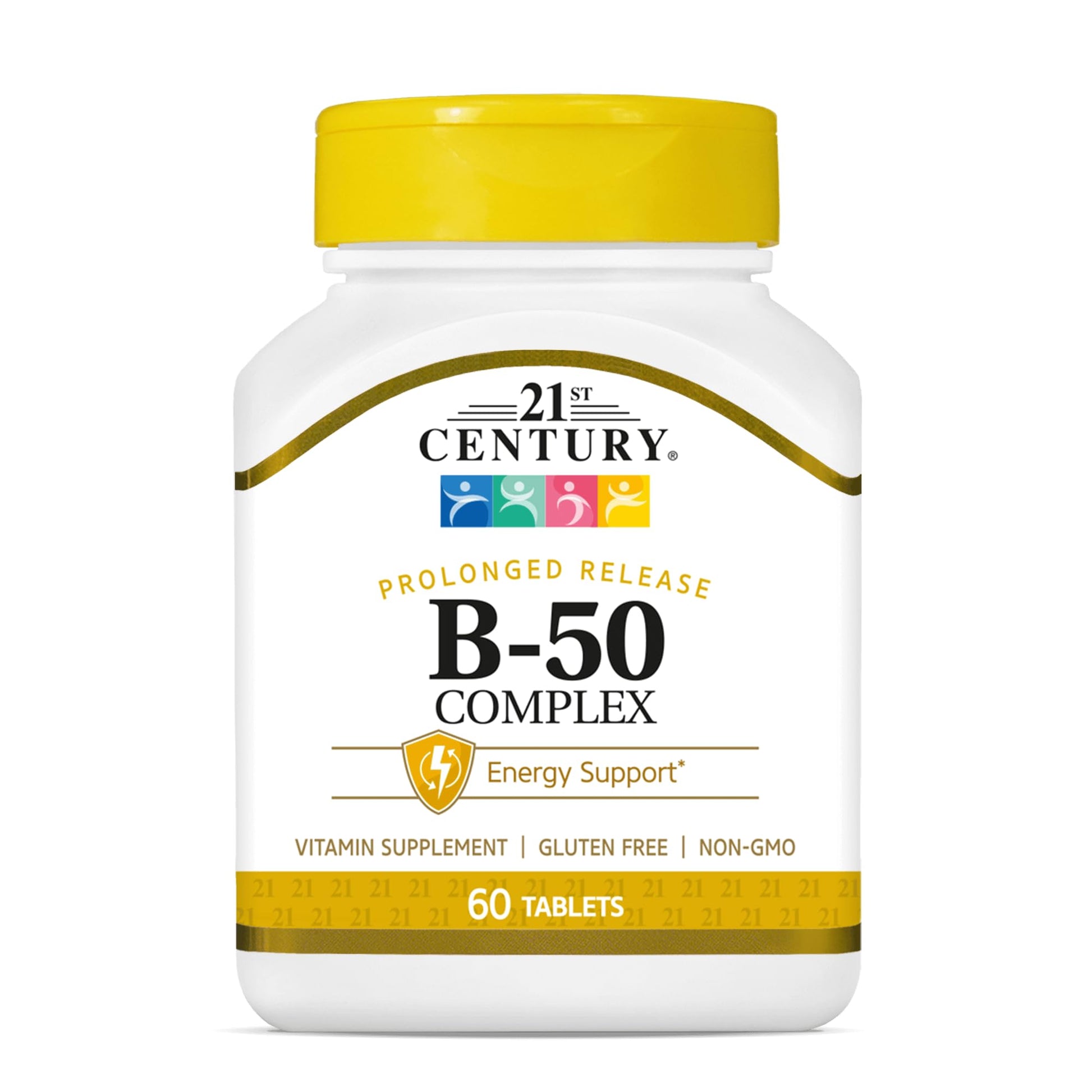 21st Century Vitamin B-50 Balanced Complex Tablet 60 Tablets