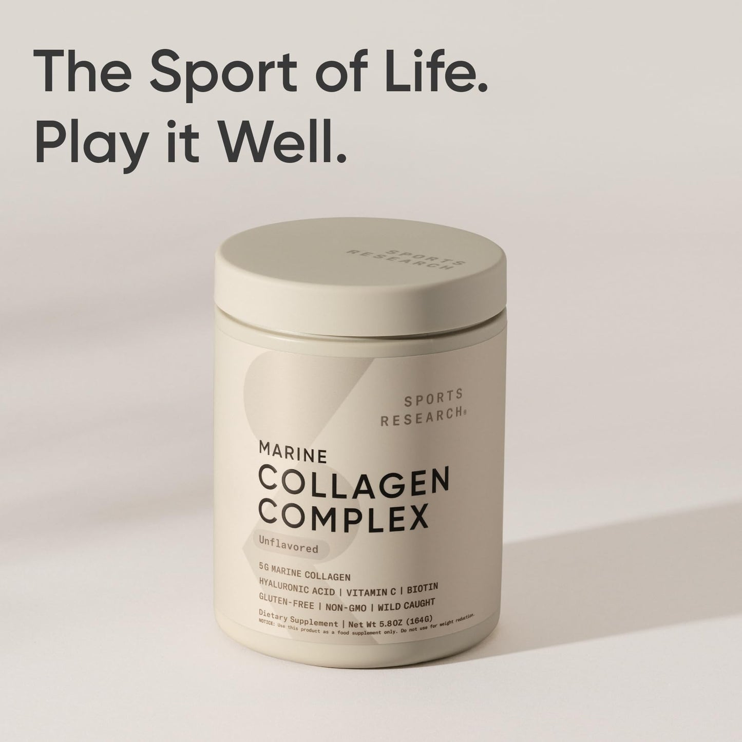 Sports Research Collagen Beauty Complex Powder 5.75 oz