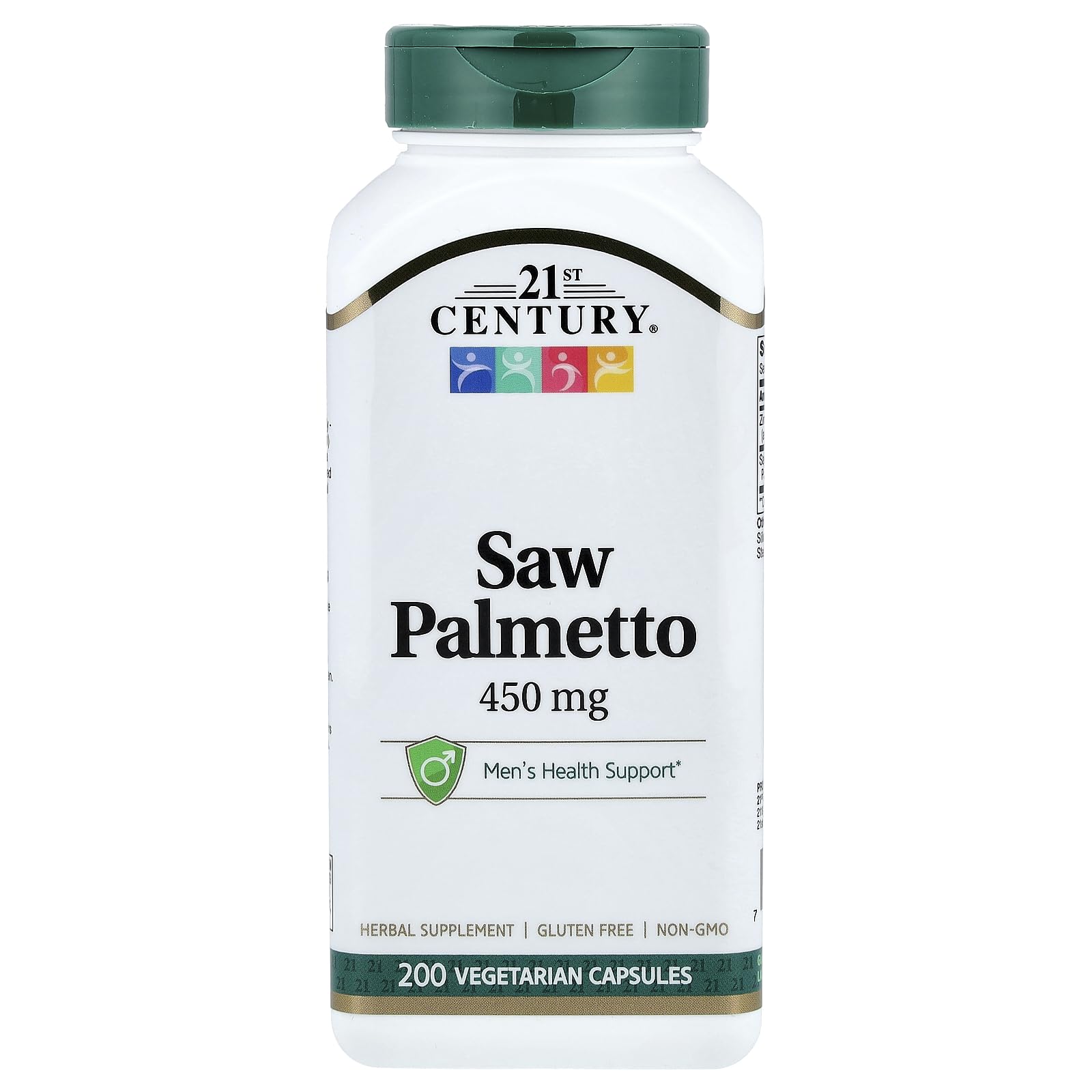 SMART MONKEY TECHNOLOGIES 21st Century Saw Palmetto Capsules, 200 Count