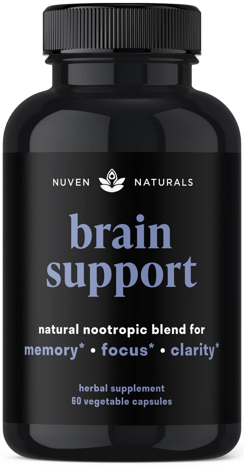 Nuven Naturals Brain Support Supplement 60 Capsules