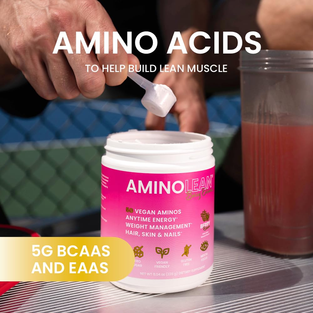 RSP NUTRITION AminoLean Pre Workout Powder, 30 Servings