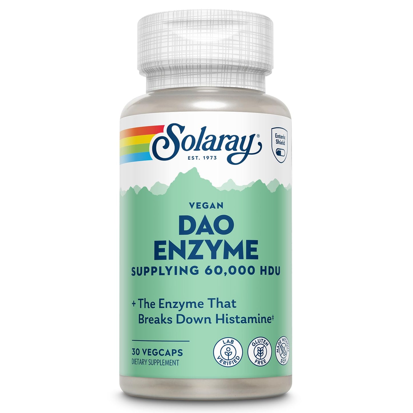 Solaray DAO Enzyme Capsule 30 VegCaps