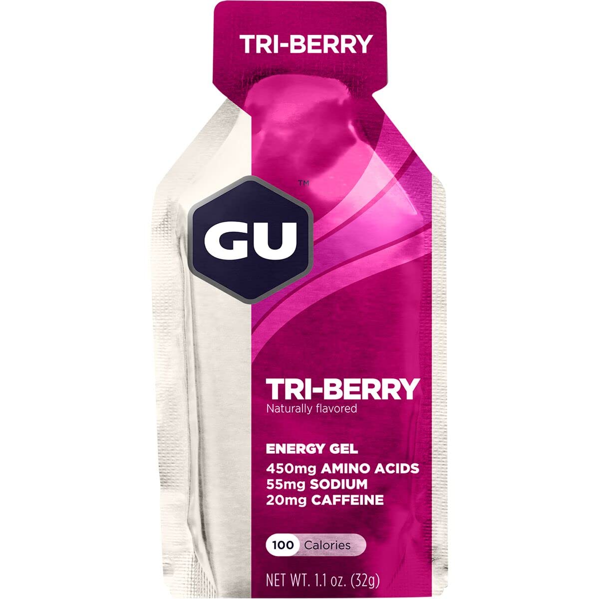 GU Energy Original Sports Nutrition Energy Gel, 17.8-Count