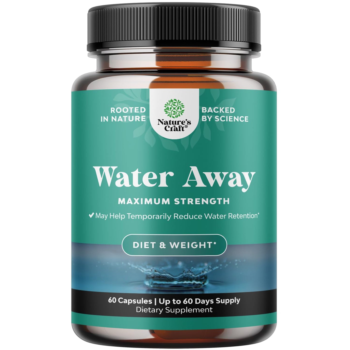 Natures Craft Water Away Capsule 60 Count