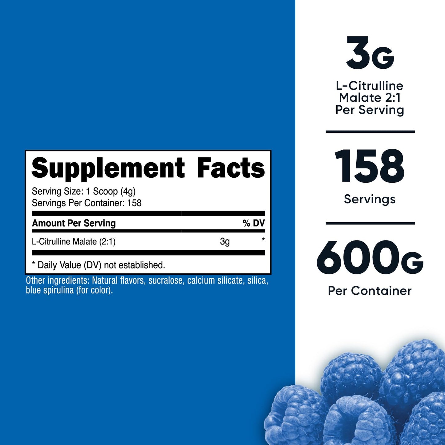Nutricost L-Citrulline Malate 2:1 Powder 21.2