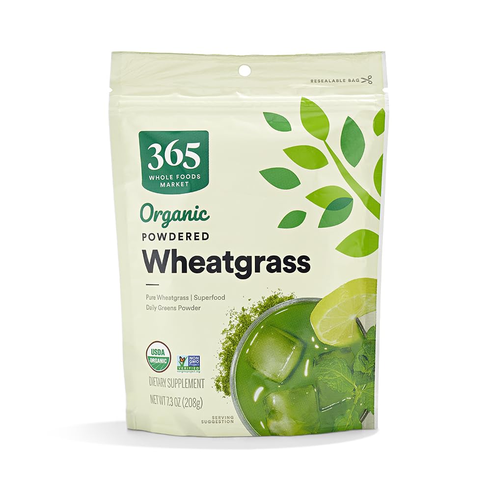 365 by Whole Foods Market Organic Wheatgrass Powder 7.3 Ounce