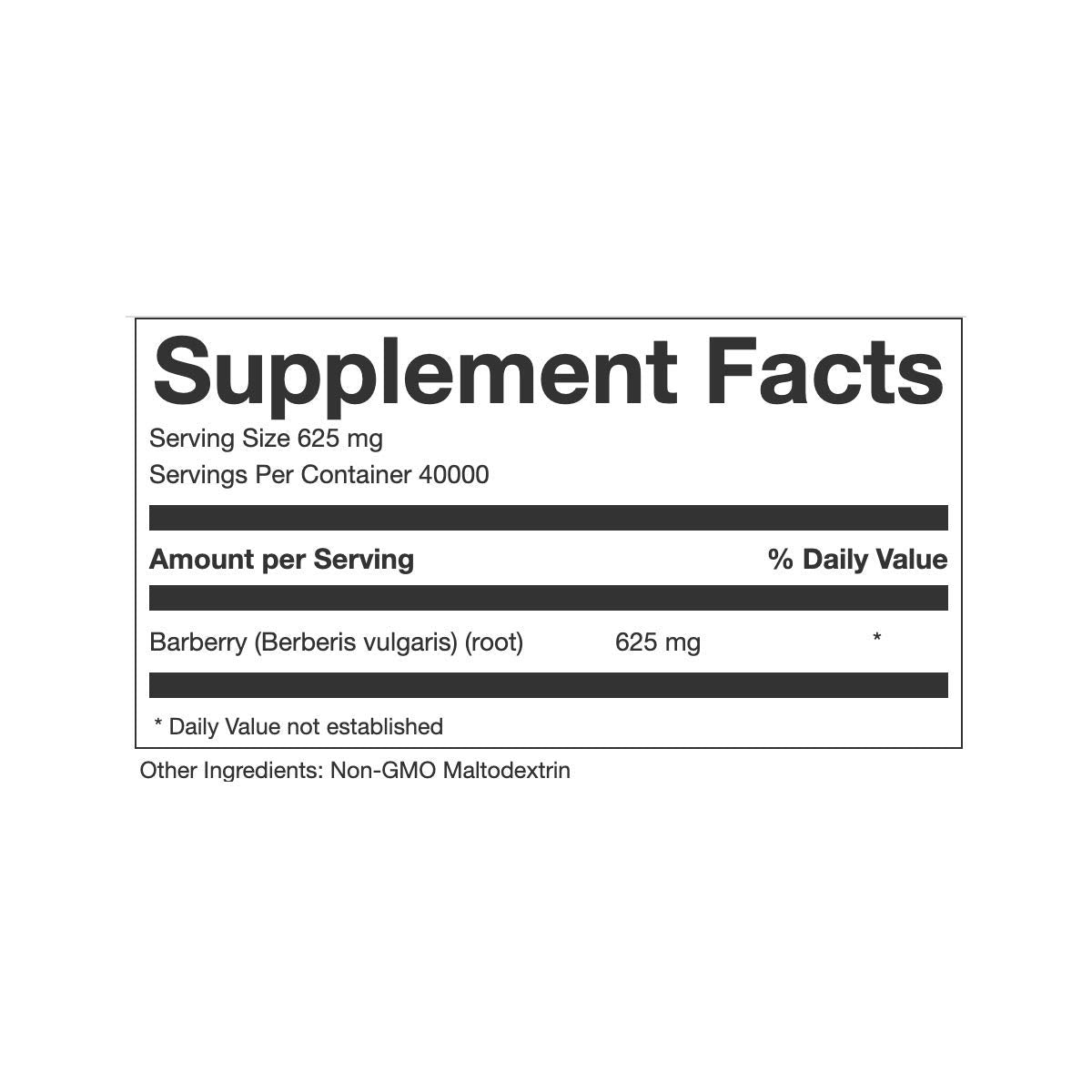 Prescribed For Life Barberry Powder 4:1, Oregon Grape Root Supplement, Berberis vulgaris, 881.849 Ounce