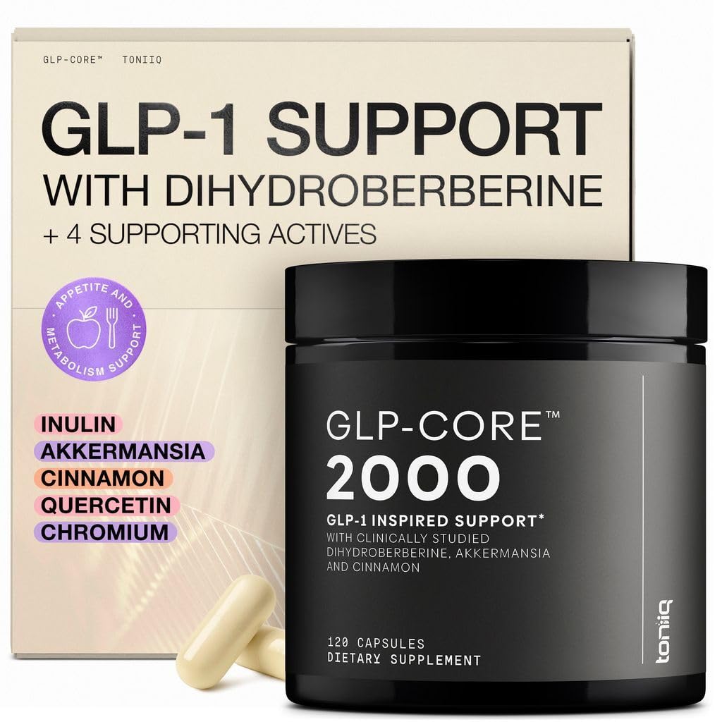 Toniiq GLP-1 Support Capsules, 120 Count